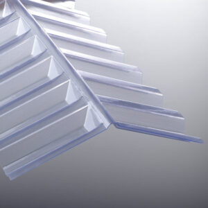 Wellfirsthaube Spundwand 70/18 PVC (1092x150x50 mm)