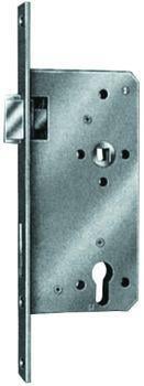 Haustür-Schloss Nr. 154 1/2Falz PZ käntig mit Wechsel 22mm ohne