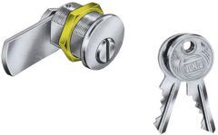 Zylinder-Hebelverschluss Nr.2987 vernickelt Messing M19 (1)