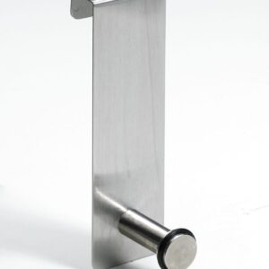 Türhängehaken, 40 x 133 x 54 mm, Edelstahl matt