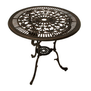 Gartentisch Jugendstil bronze-antik