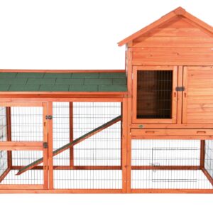 Kleintierstall mit Freilaufgehege