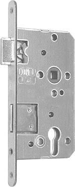 Korridorschloss PZW 55/72/8/2 DIN links Falz