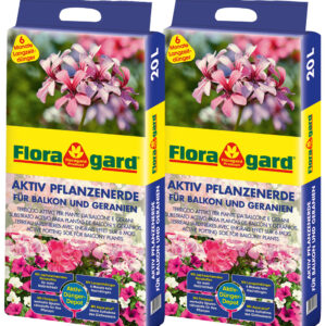 Aktiv Pflanzenerde für Balkon und Geranien