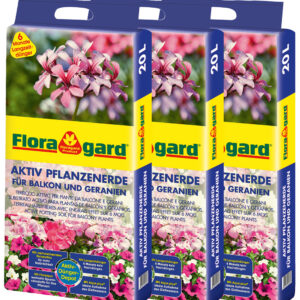 Aktiv Pflanzenerde für Balkon und Geranien