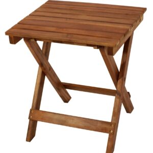 Klapp-Beistelltisch, Akazie geölt