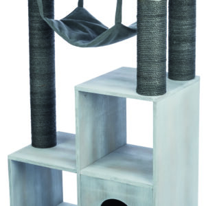 Kratzbaum mit Regalfunktion