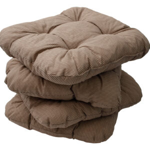 Sitzkissen gestreift, 4-er Set