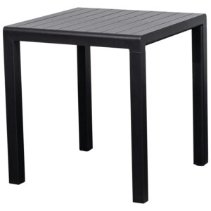 Bistrotisch 70x70cm, Alu anthrazit