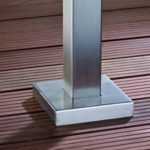 Abdeckkappen | V2A/V4A | VETRO | für Schraubplatte