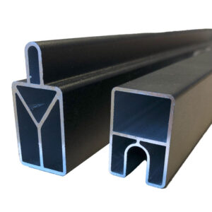 Abschlussleisten | 1750 mm | Aluminium | WOLLBACH | anthrazit