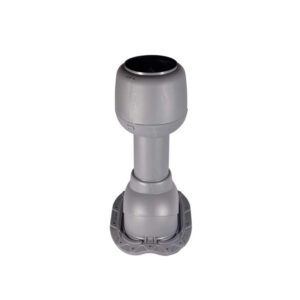 Dunstrohr mit Grundplatte aus Kunststoff für Pfannenblech