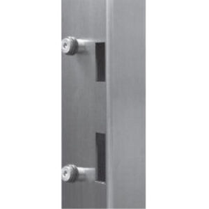 Pfostenzarge Edelstahl | VETRO