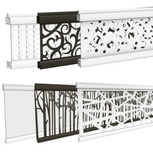 Sichtschutzzaun | Dekorelemente | ECOSTECK