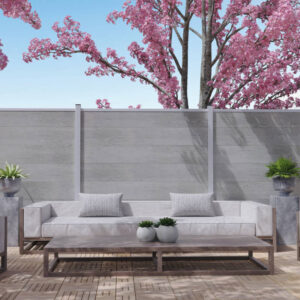 Sichtschutzzaun | Set | TJÖRN | sand