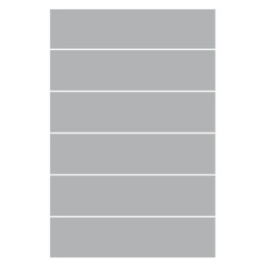 Sichtschutzzaun | VETRO | Dekor 82 | satiniert