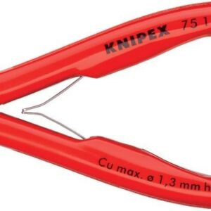Seitenschneider Elektronik mit Drahtklemme 125mm KNIPEX