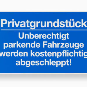 Hinweisschild