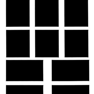 Klebesymbol 35mm schwarz