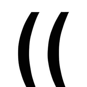 Klebesymbol 35mm schwarz