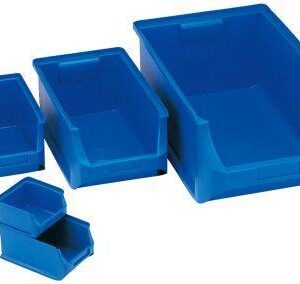 Sichtbox grau Größe 3, 235x150x125mm 1 Stück