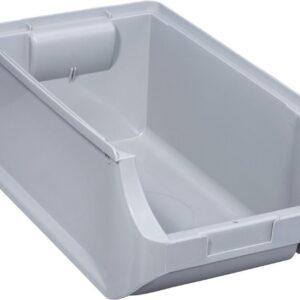 Sichtbox grau Gr.4 355x205x150 mm