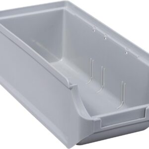 Sichtbox grau Gr.2L 215x102x75 mm