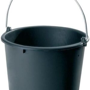 Baueimer Polyethylen- Regeneratg. schwarz 10 l