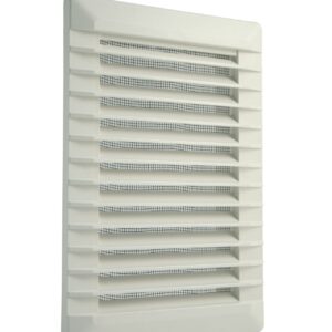 Lüftungsgitter weiß