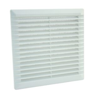 Lüftungsgitter mit Halteklammern für Lüftungskanäle