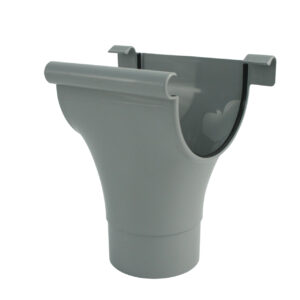 Stutzen für halbrunde Dachrinne