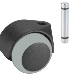 Parkettrolle 50 mm KS-schwarz PVCRad