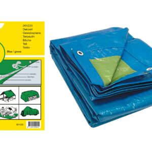 Abdeckplane blau 3x4m, TOKO