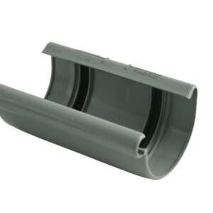 Verbindungsschale für halbrunde Dachrinne