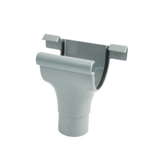 Stutzen für halbrunde Dachrinne