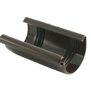 Verbindungsschale für halbrunde Dachrinne