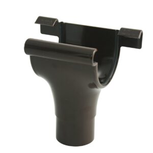 Stutzen für halbrunde Dachrinne