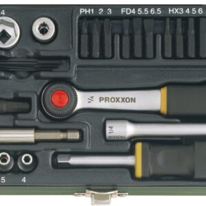 Schraubersatz mit Magnethalter, 38-teilig