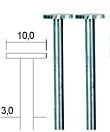 Scheibenfräser D=10mm a 2 Stück