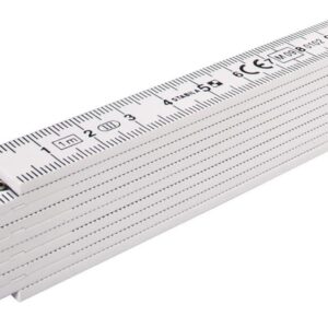 Maßstäbe (Kunststoff) 1m, 10 Glieder, 13mm brei