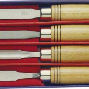 Drechslerbeitelsatz 4 teilig Nr.1694 Kirsche