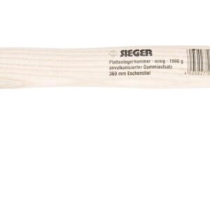 Plattenlegerhammer 1500g eckig Idealspaten