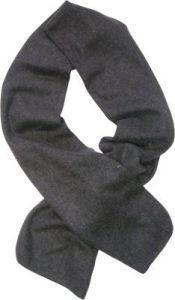 FLEECE-SCHAL, DUNKELGRAU