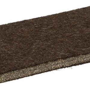 Reibebrettbelag 12x24cm 10mm Hartfilz Kronen