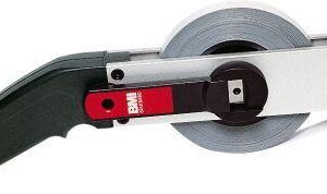 Rahmenbandmass 50mx13mm weißlackiert BMI