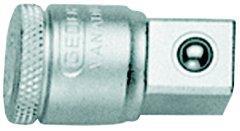 Vergrösserungsstück 9,5mm (3/8") i. - 12,7mm (1/2") a. Gedore