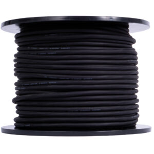 Gummischlauchleitung H05 RR-F 3G1 mm² schwarz, Meterware