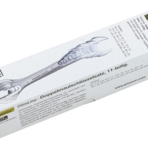 Doppel-Maulschlüsselsatz, 11-teilig