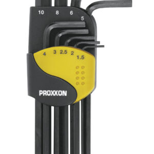 Winkelschlüsselsatz für Innensechskant-Schrauben 1,5 - 10 mm (9-teilig)