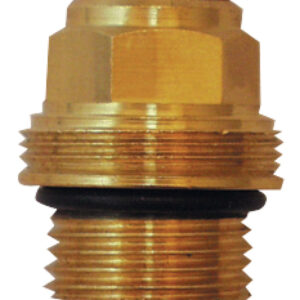 Innen-Oberteil 3/8 messing